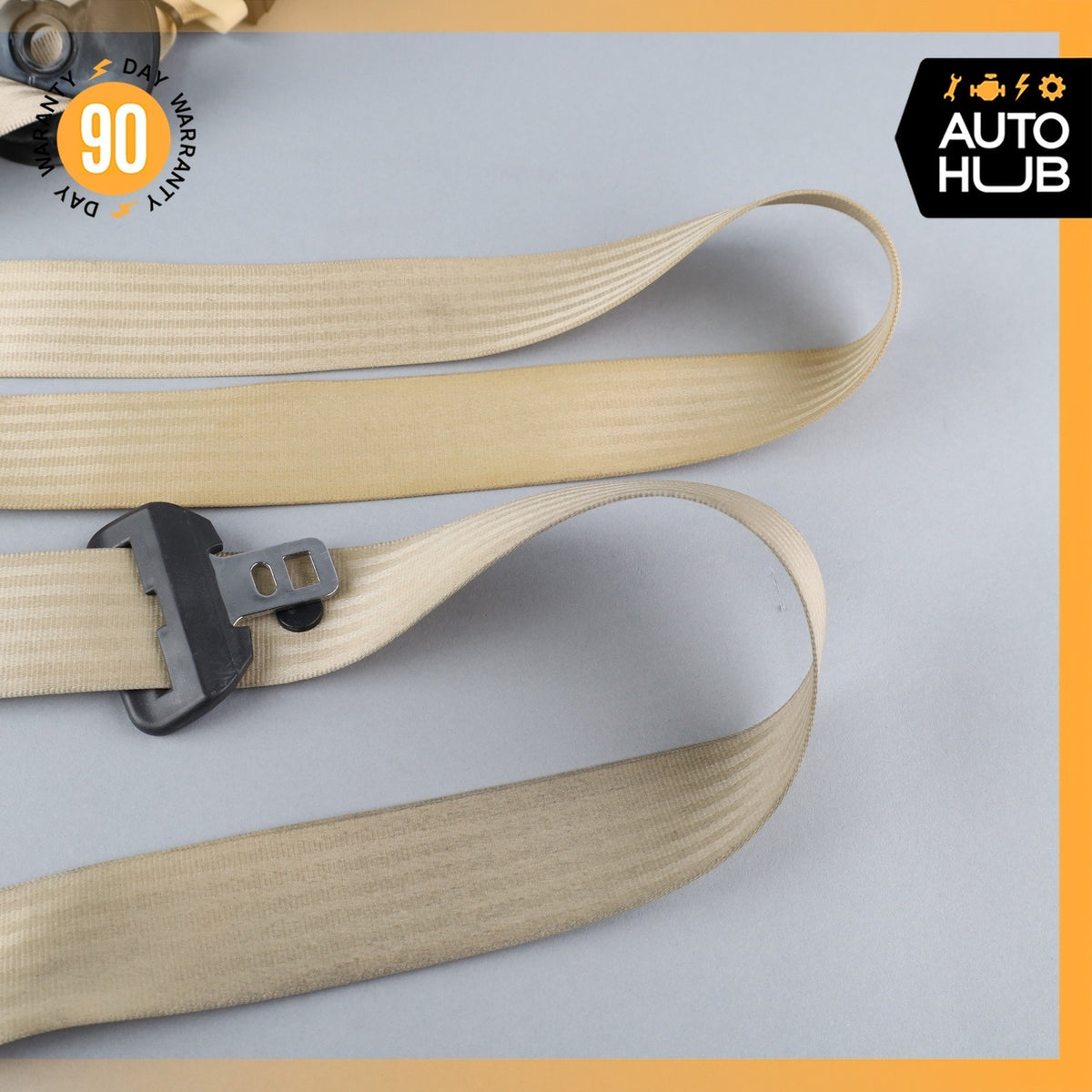 99-04 Bentley Arnage / RR Seraph Front Right Side Seat Belt Retractor Beige OEM - photo 5