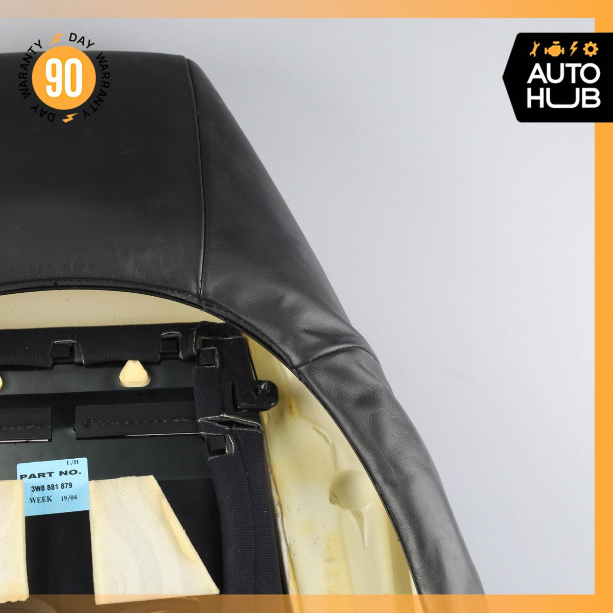 03-06 Bentley Continental GT Front Left Side Seat Upper Back Cushion OEM 96k - photo 10
