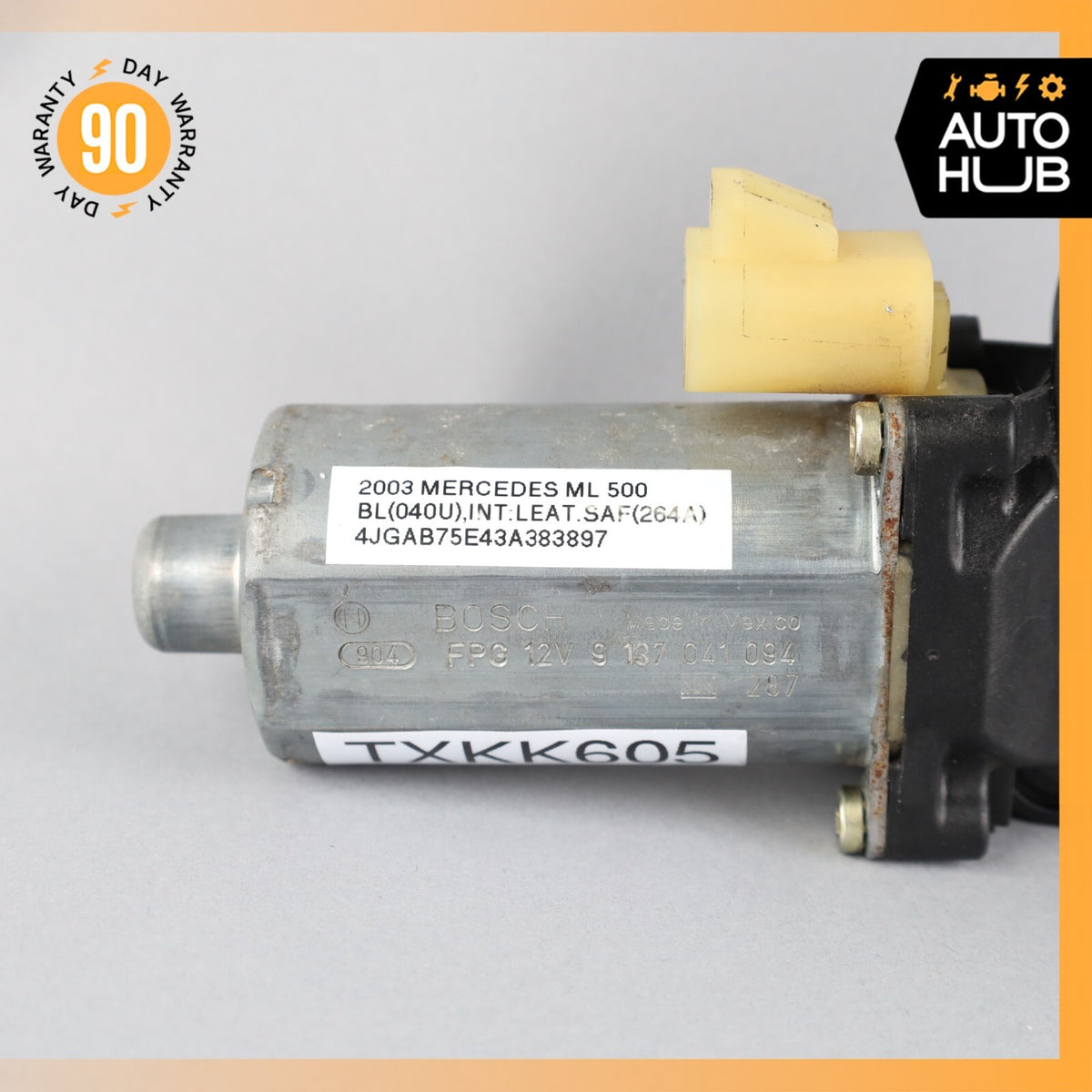 98-05 Mercedes W163 ML500 ML320 Rear Left Driver Window Motor Regulator OEM - photo 2
