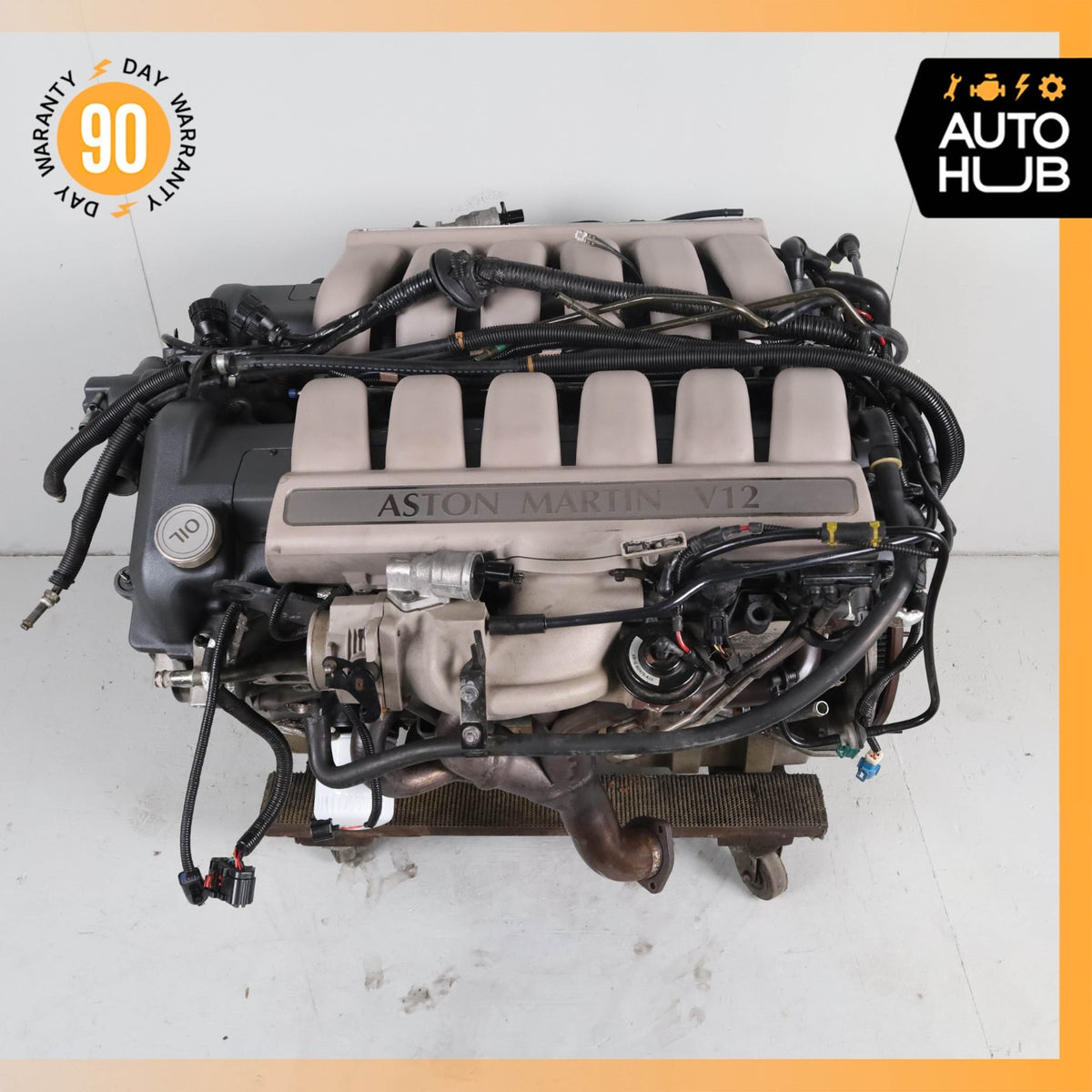 00-04 Aston Martin DB7 Vantage 5.9L V12 AM2 Engine Motor Assembly OEM 35k MILES - photo 8