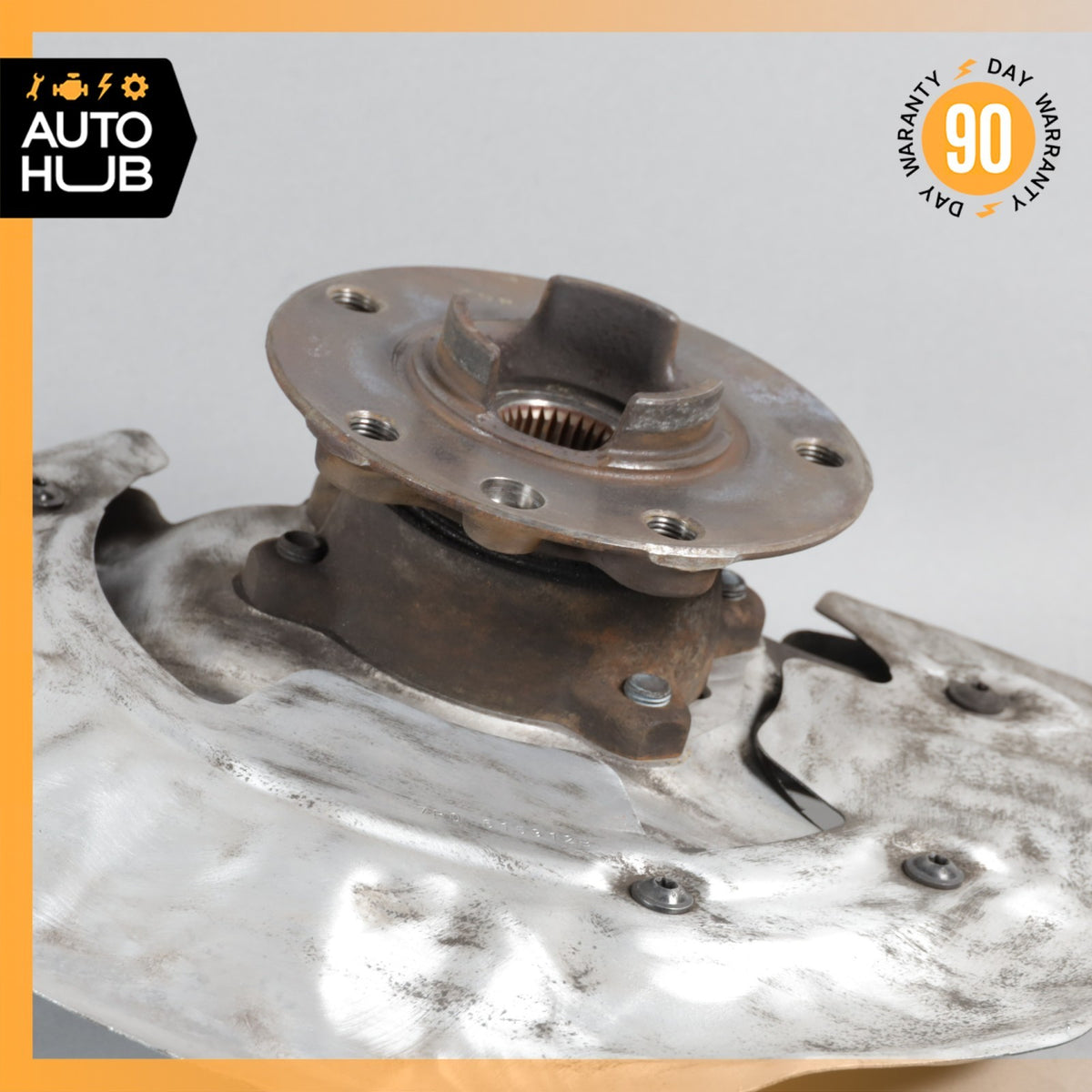 11-18 Porsche Cayenne 958 Front Right Knuckle Spindle 7P0615312B OEM - photo 10