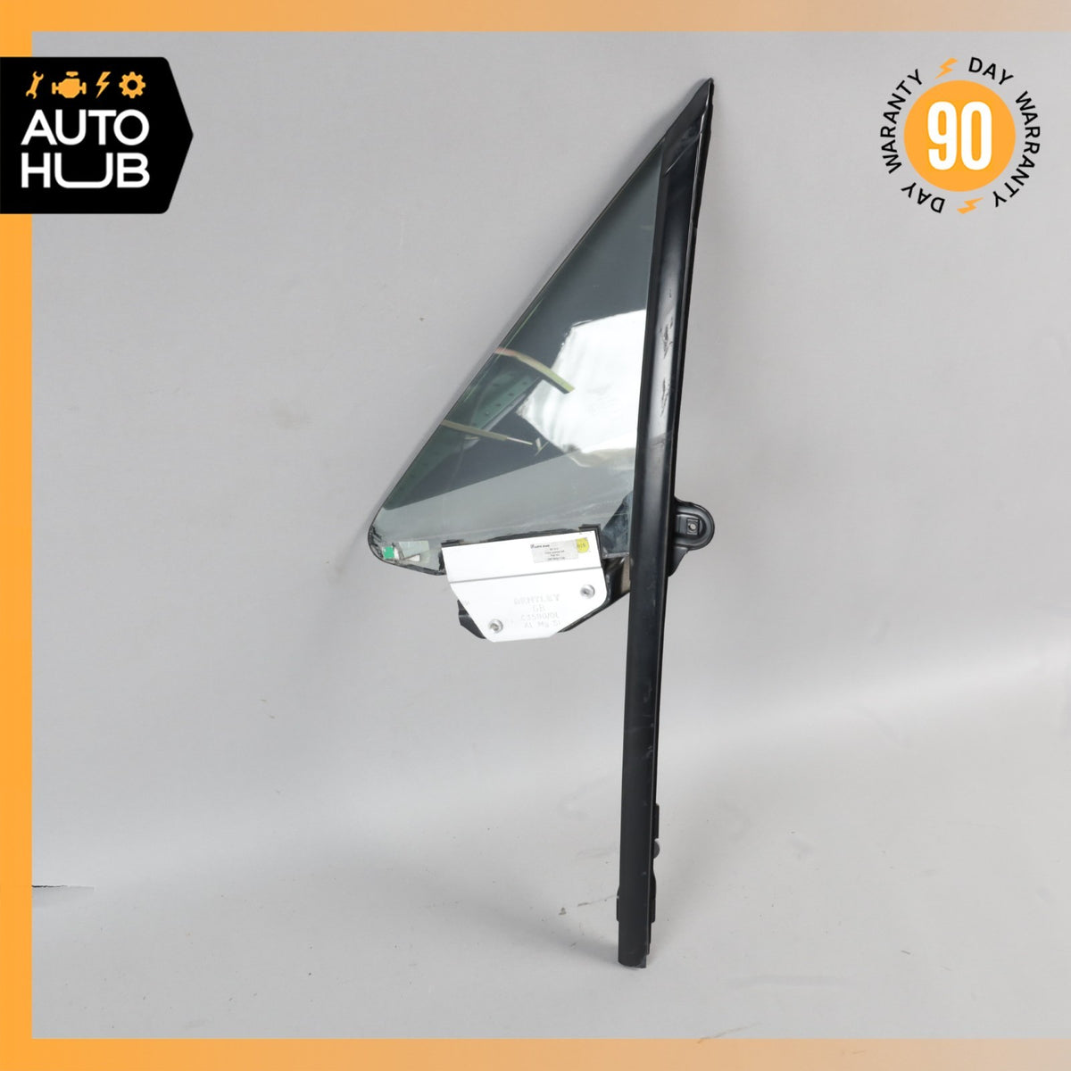 07-11 Bentley Continental GTC Front Left Side Door Vent Window Glass OEM - photo 1