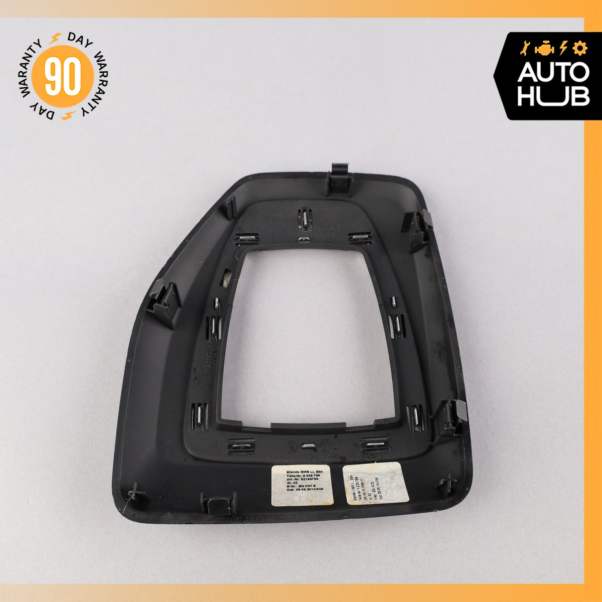 10-15 BMW E84 X1 Center Console Shift Shifter Bezel Trim OEM - photo 8