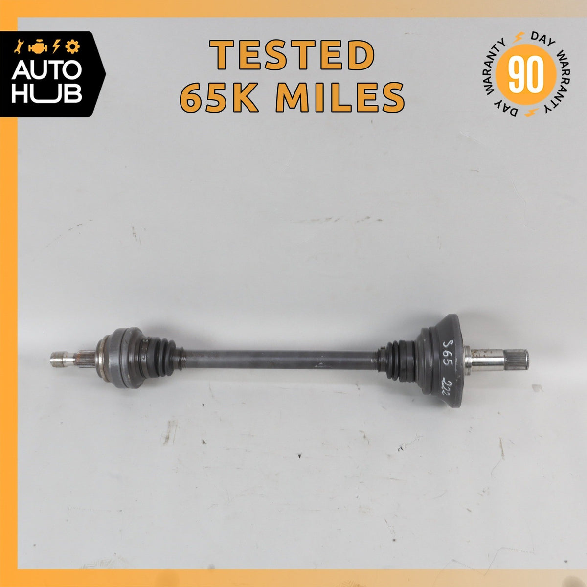 14-20 Mercedes W222 S65 S63 AMG RWD Rear Axle CV Half Shaft 2223509403 OEM - photo 1