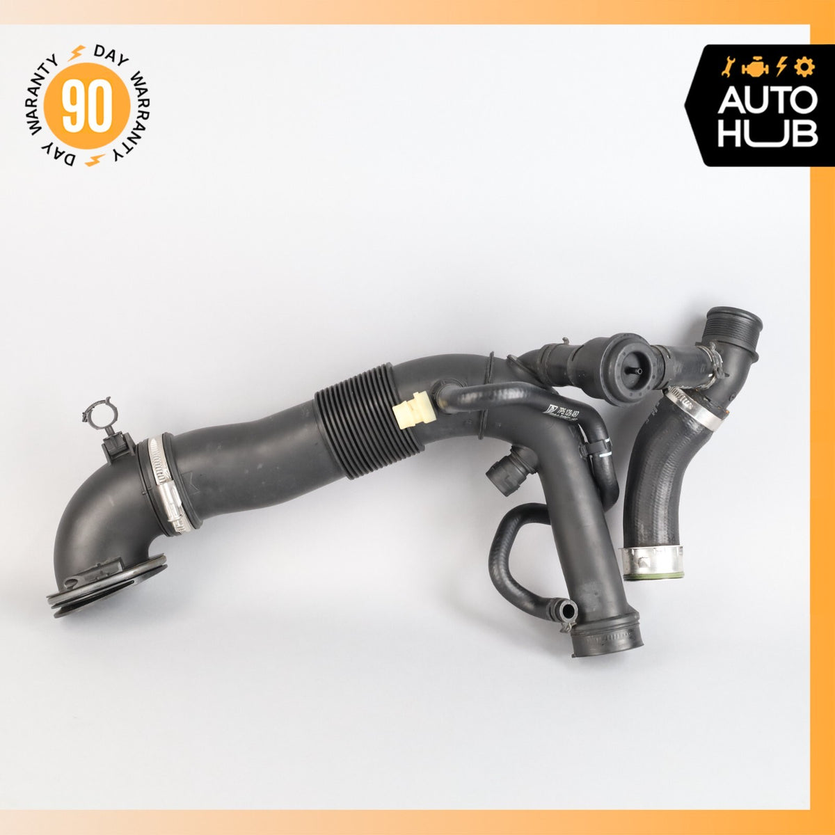 15-18 Porsche Cayenne 958 GTS Left Driver Side Air Intake Cleaner Hose Tube OEM - photo 14