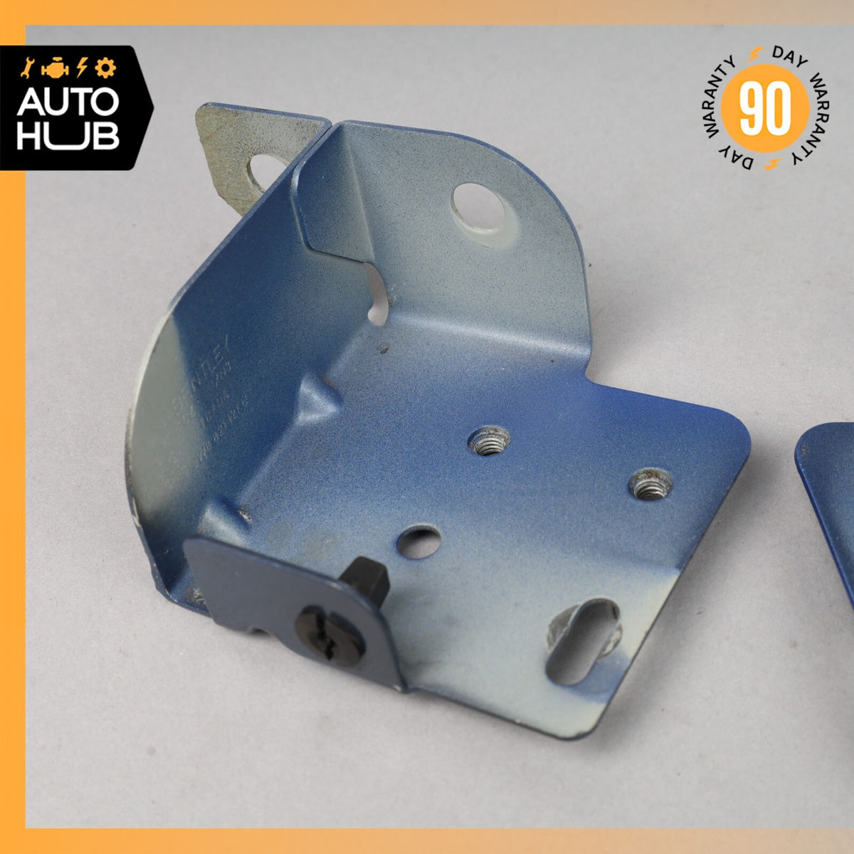 03-06 Bentley Continental GT Front Left & Right Lower Fender Brackets Set OEM - photo 10