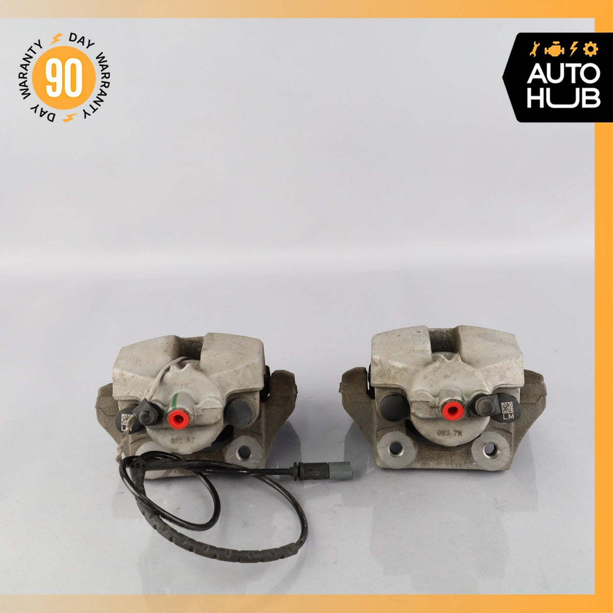 BMW F15 X5 Rear Left & Right Brake Caliper Calipers Set 34216776787 OEM 41k - photo 10