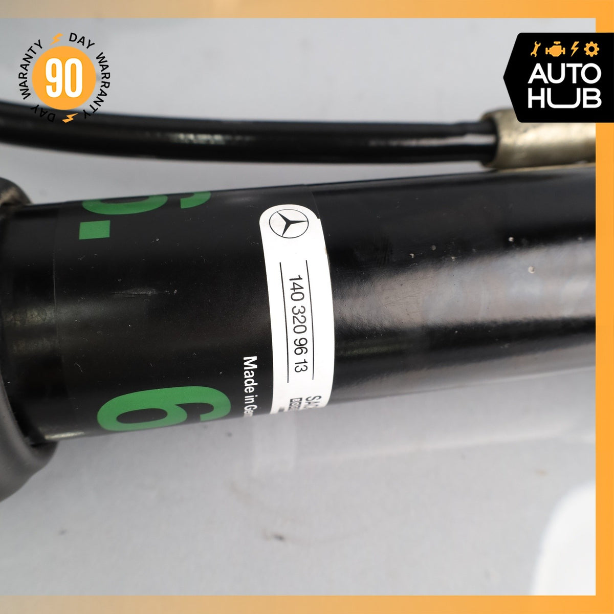 92-99 Mercedes W140 CL600 S500 Rear Left & Right Hydraulic Shock Strut Set OEM - photo 13