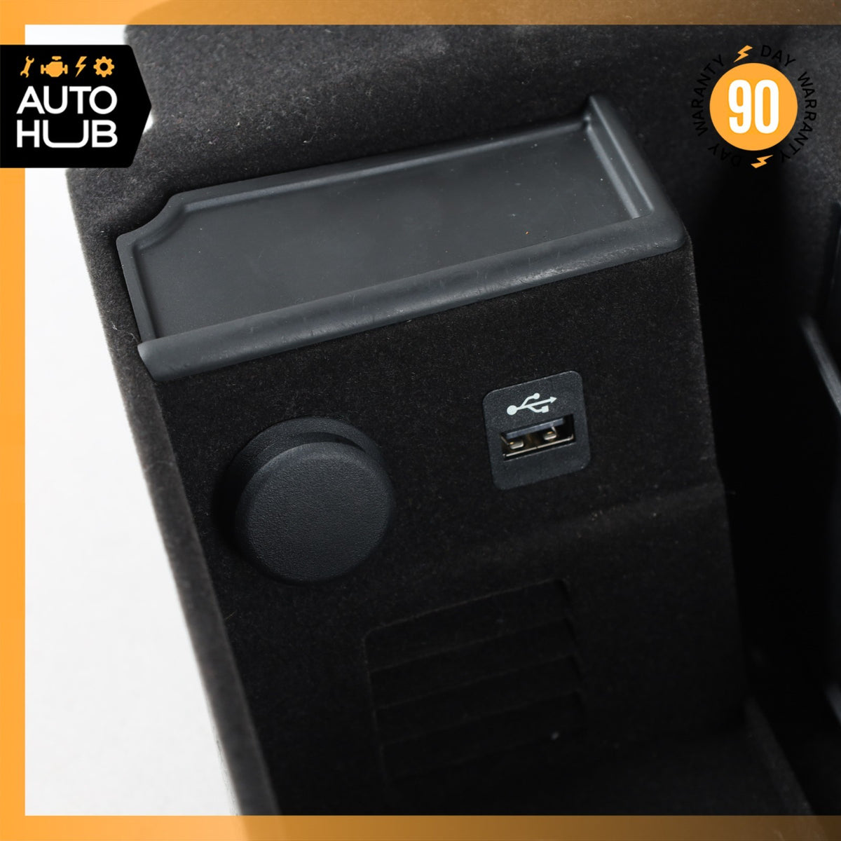 BMW G12 740Li Front Center Console Storage Compartment Box 8782147 OEM - photo 3
