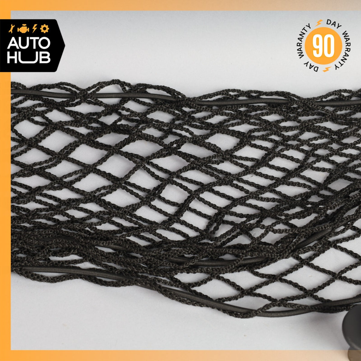 04-09 Cadillac XLR Trunk Cargo Net w/ Clip Nut Black OEM 51k - photo 3