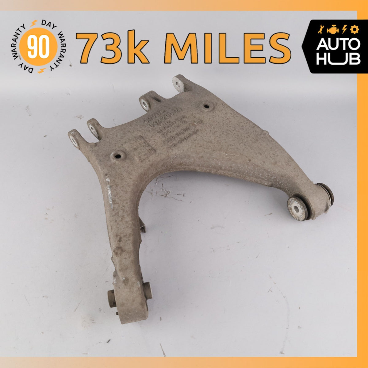 Bentley Continental GT Flying Spur Rear Right Side Lower Control Arm OEM 73k - photo 1
