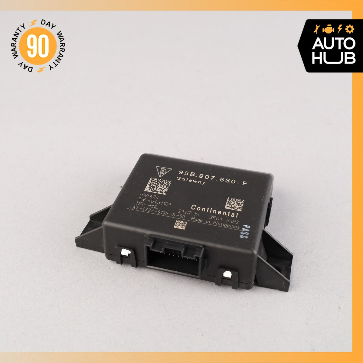 Porsche Macan 95B S Gateway Control Module 95B907530F OEM 74k - photo 2
