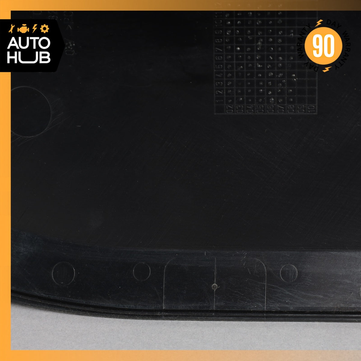 07-09 Mercedes W211 E350 E320 E550 Right Dashboard Trim Cover Panel Black OEM - photo 9
