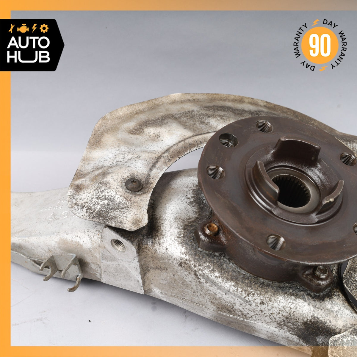 11-18 Porsche Cayenne 958 Hybrid S Front Left Driver Knuckle Spindle OEM - photo 3