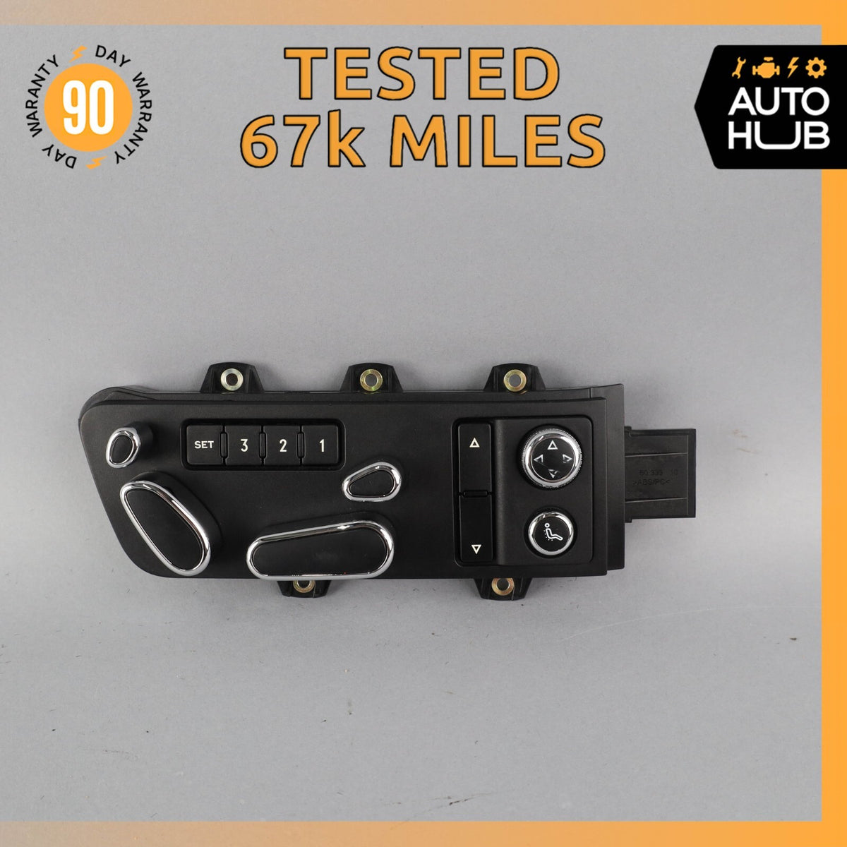 Bentley Continental Flying Spur Front Right Seat Control Memory Switch OEM 67k - photo 1