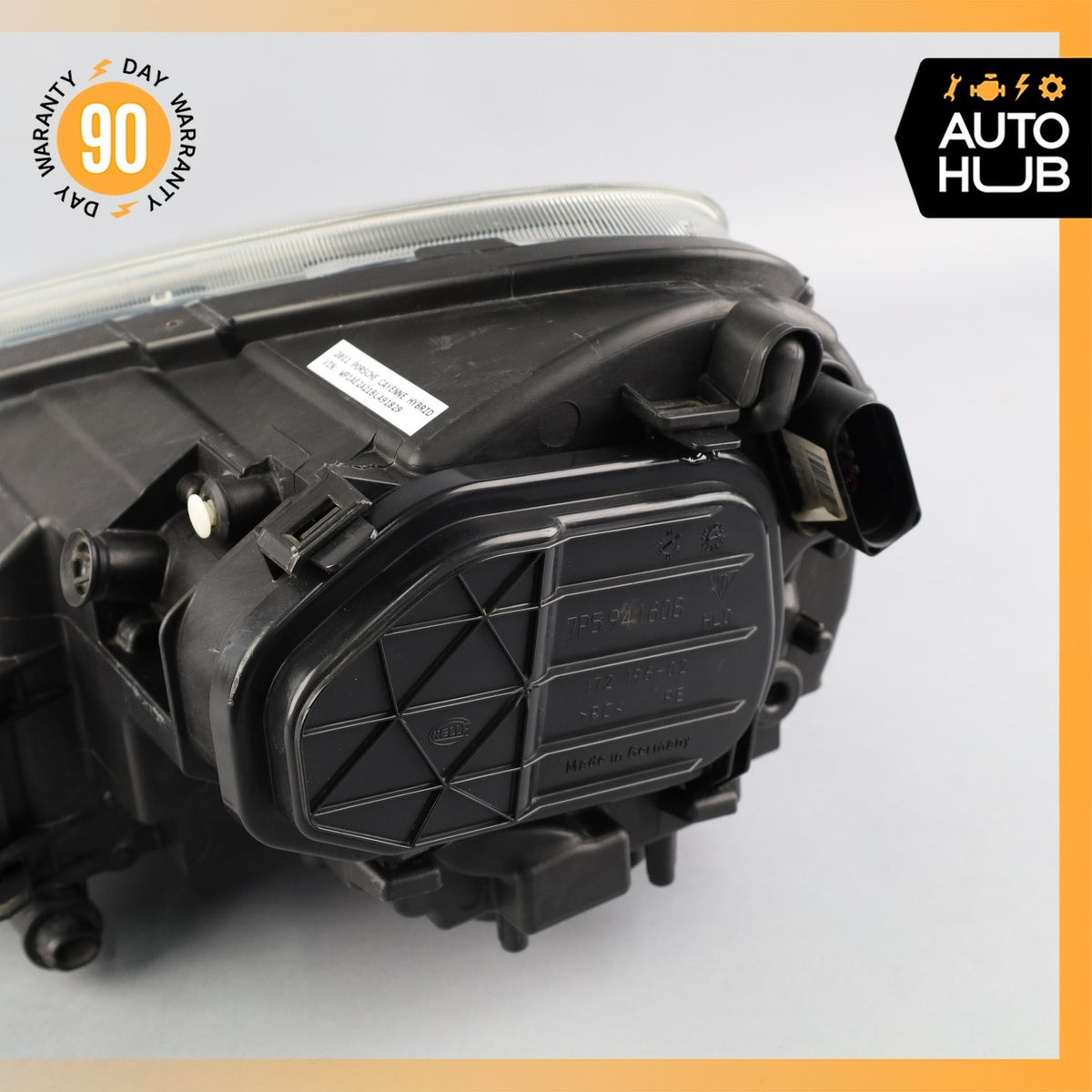 11-14 Porsche Cayenne 958 Right Passenger Side Headlight Lamp Halogen OEM - photo 14