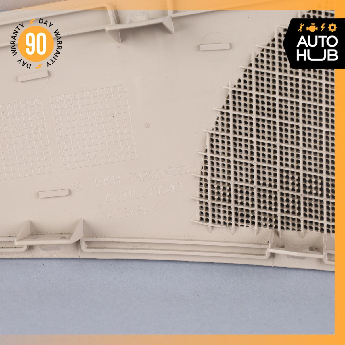 11-17 Mercedes W207 E350 E550 Rear Left Side Door Speaker Tweeter Cover OEM - photo 13