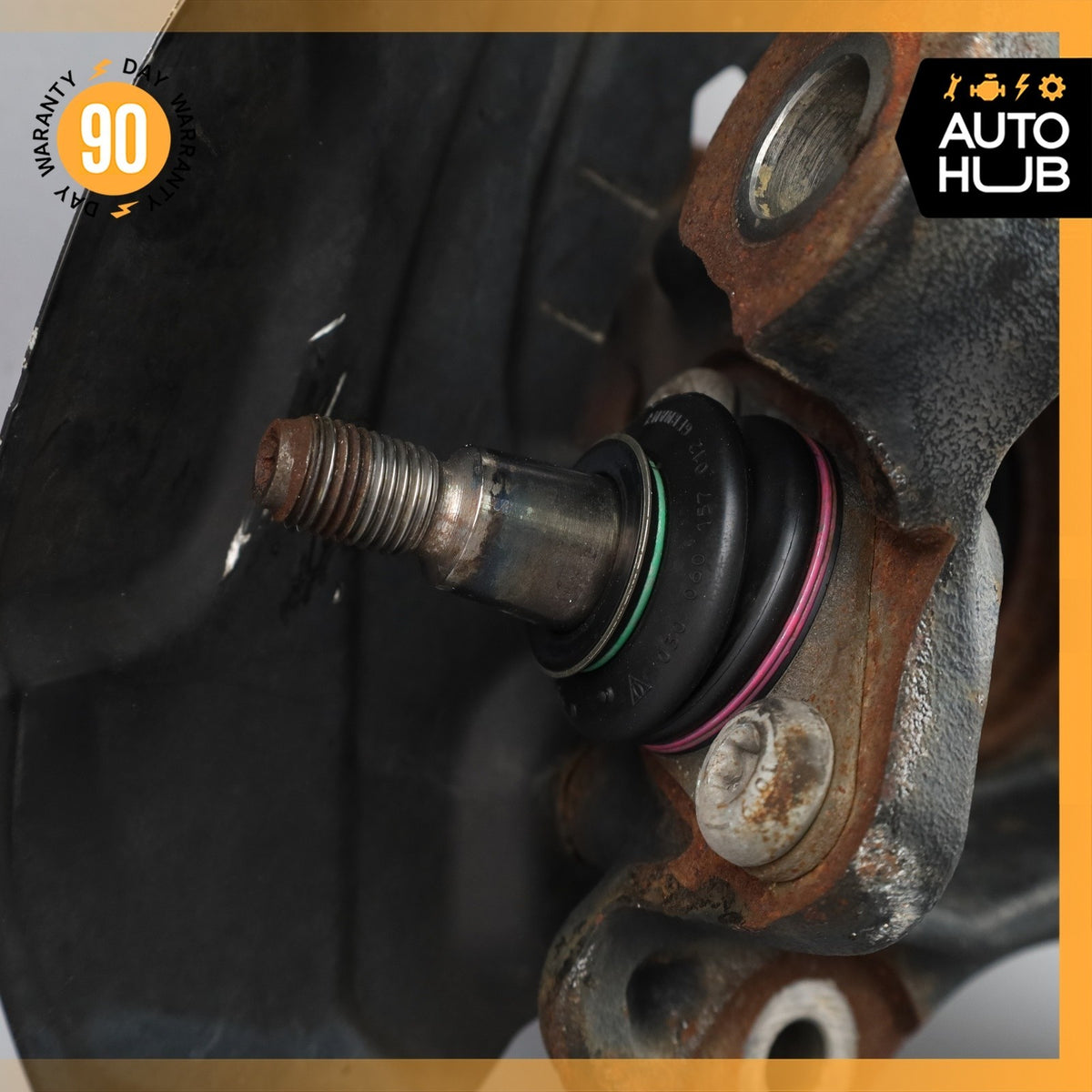 13-15 BMW E84 X1 AWD Front Right Side Spindle Knuckle Hub w/ Shield OEM 48k - photo 13