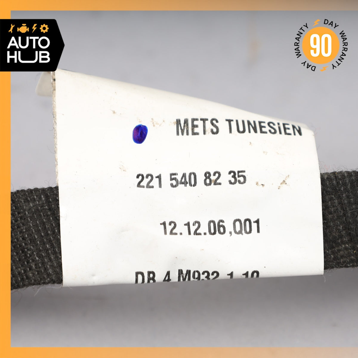 07-09 Mercedes W221 S63 AMG Door Harness Front Left or Right Side 2215408235 OEM - photo 11