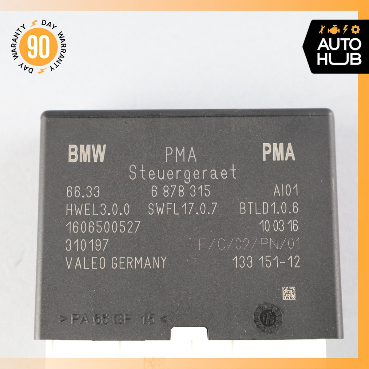 2016 BMW i3 I01 Hybrid Park Parking Assist Control Module OEM 49k - photo 8