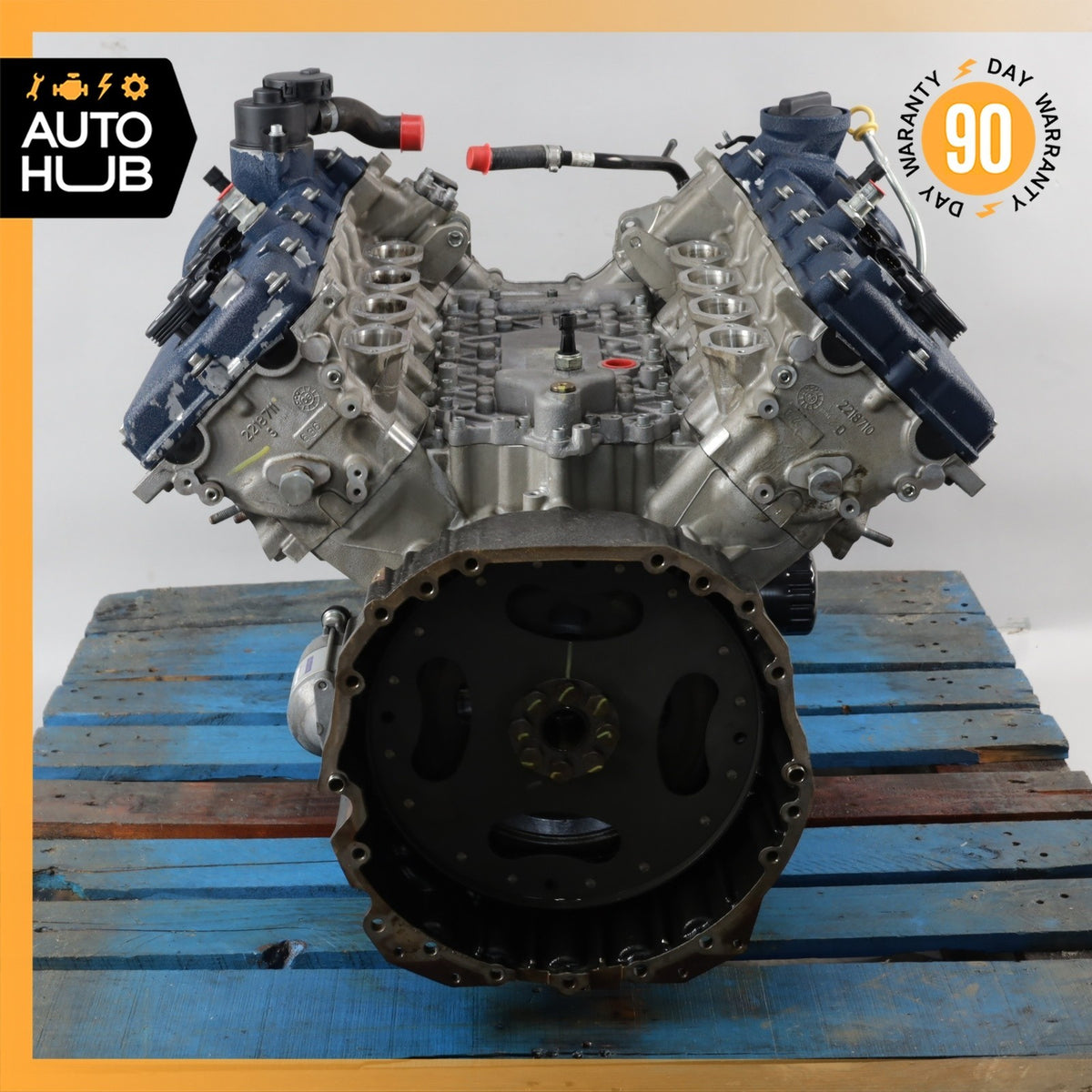 04-16 Maserati GranTurismo M145 4.2L V8 F136U Engine Motor Assembly OEM 66k - photo 4