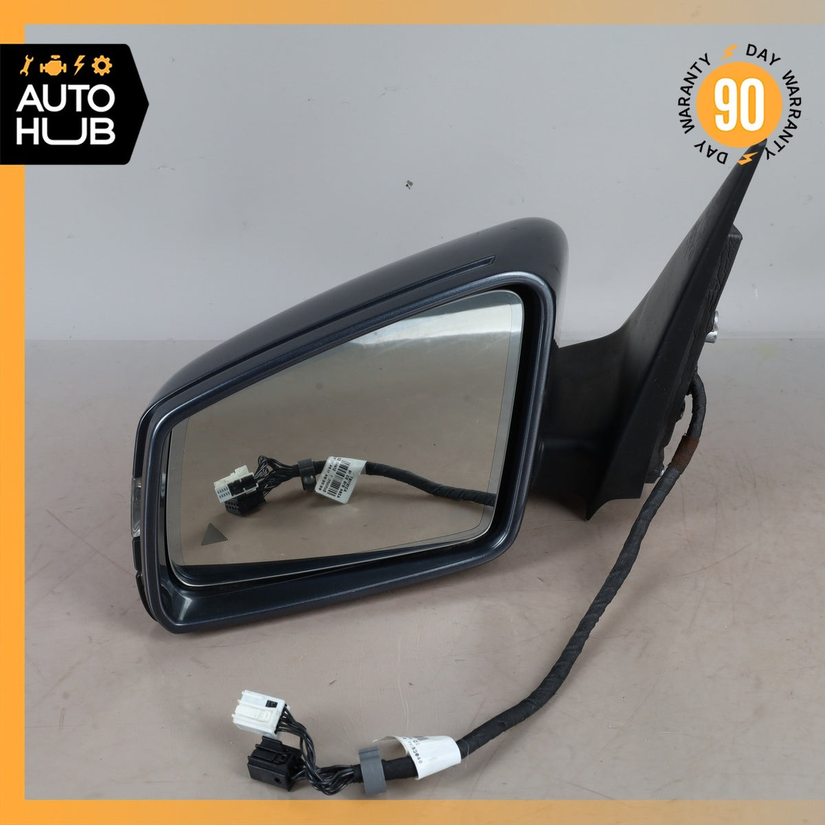 13-15 Mercedes X204 GLK350 GLK250 Left Rear View Door Mirror w/ Blind Spot OEM - photo 2