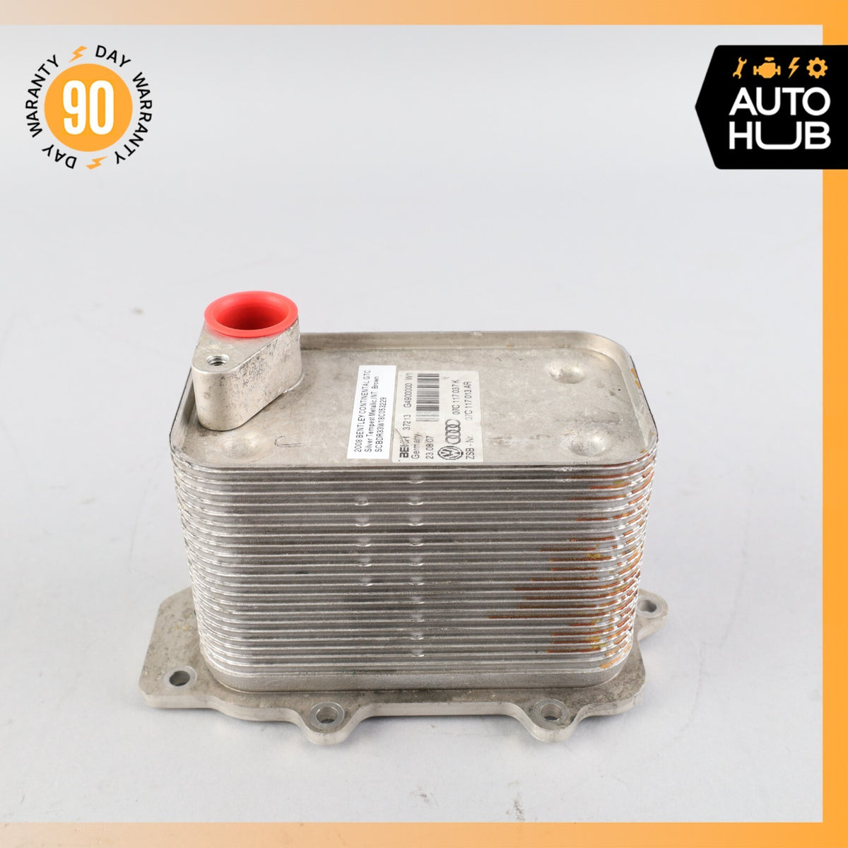 07-18 Bentley Continental GTC GT Flying Spur Oil Cooler Radiator OEM 46k - photo 4