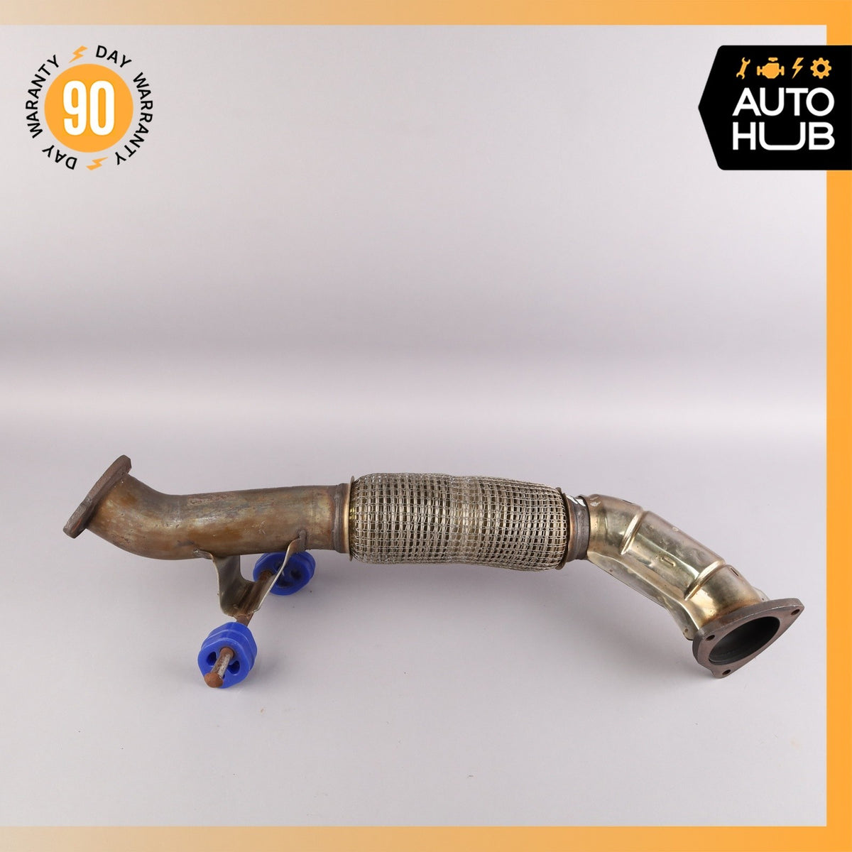 22-24 Volvo S60 2.0L L4 Front Engine Exhaust Downpipe 31493354 OEM - photo 3