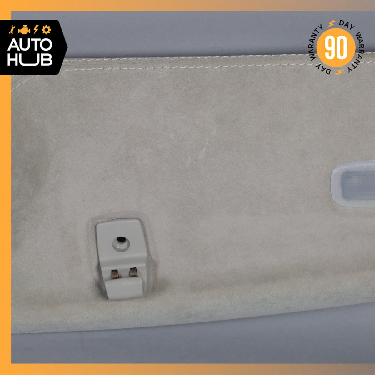 03-12 Mercedes R230 SL600 SL550 Front Top Upper Headliner Trim Panel Suede OEM - photo 5