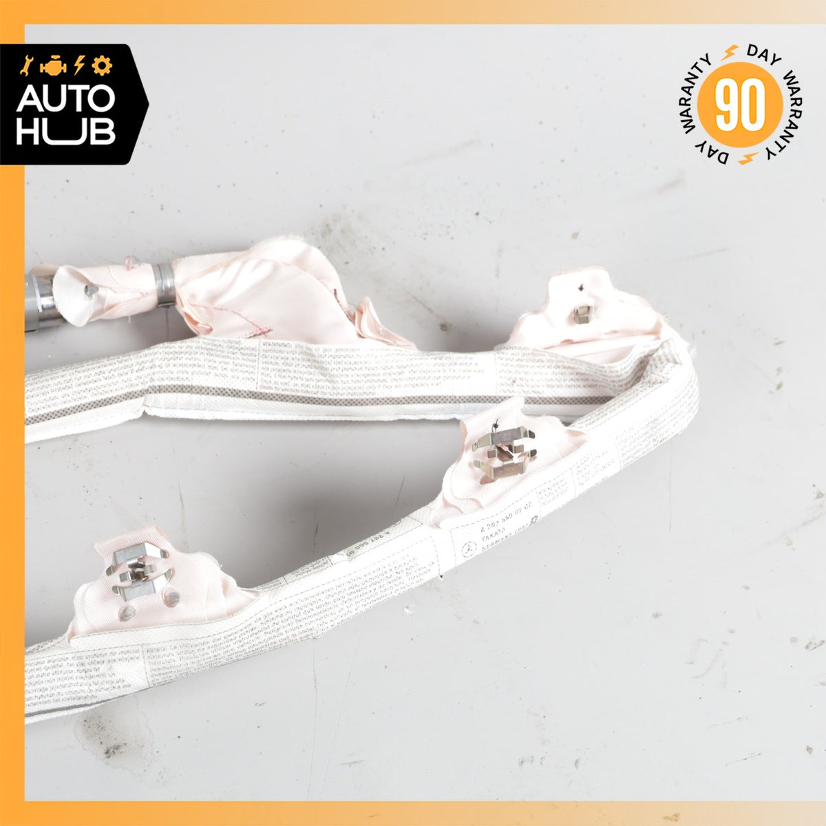 10-17 Mercedes W207 E350 E550 Coupe Roof Curtain Airbag Air Bag Right Side OEM - photo 5