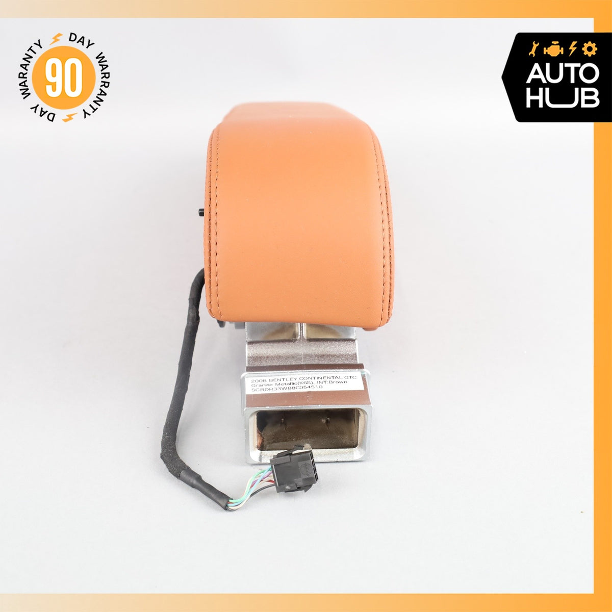 03-12 Bentley Continental GTC GT Front Right Center Console Armrest Arm Rest OEM - photo 6