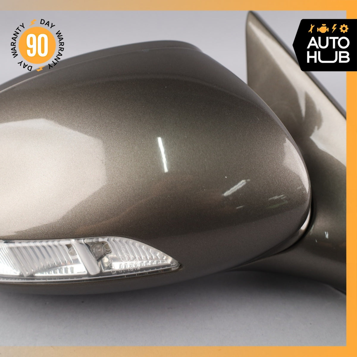 06-08 Mercedes W219 CLS550 CLS55 AMG Right Side Rear View Door Mirror Gray OEM - photo 11