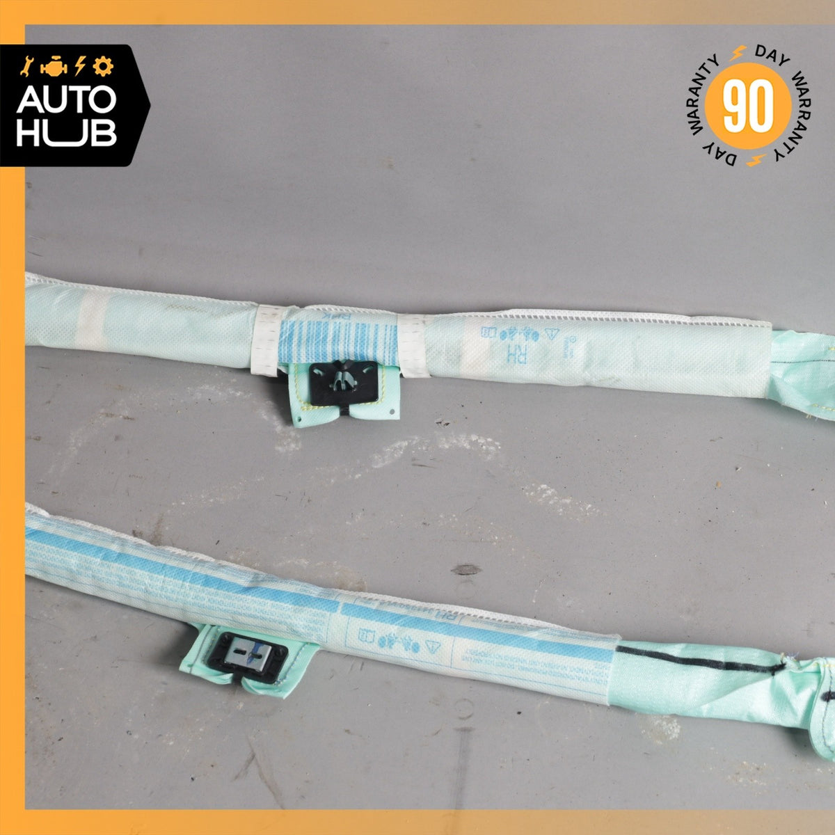 15-21 Mercedes W205 C300 C43 C63 AMG Sedan Roof Curtain Air Bag Right Side OEM - photo 3