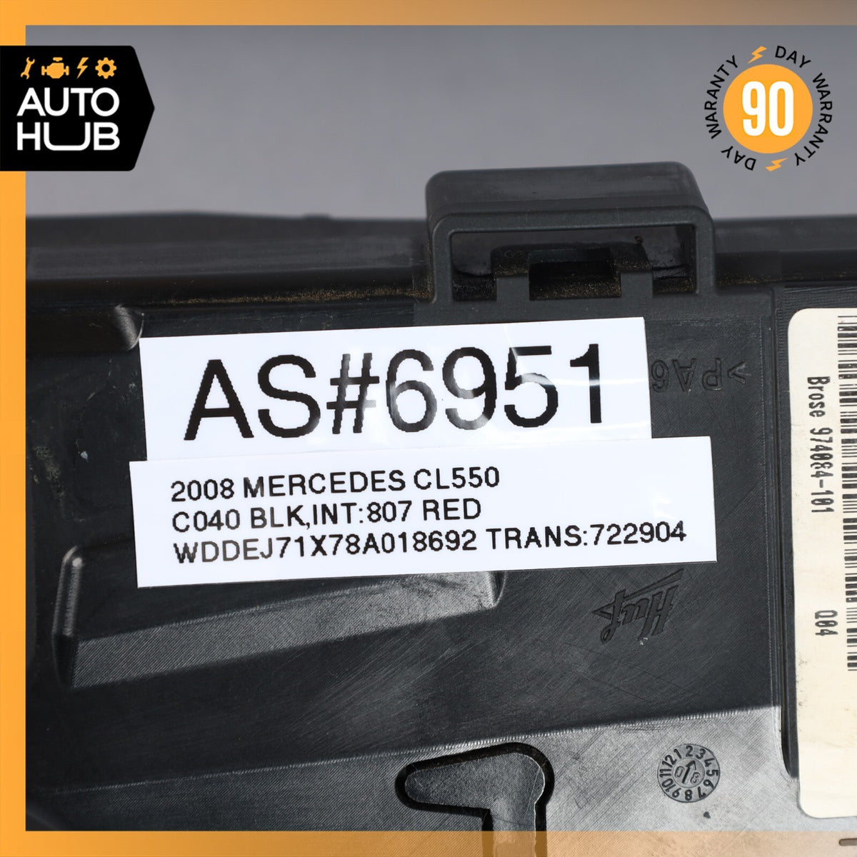 07-14 Mercedes W216 CL550 CL63 AMG Left Driver Door Handle Keyless Go OEM - photo 12
