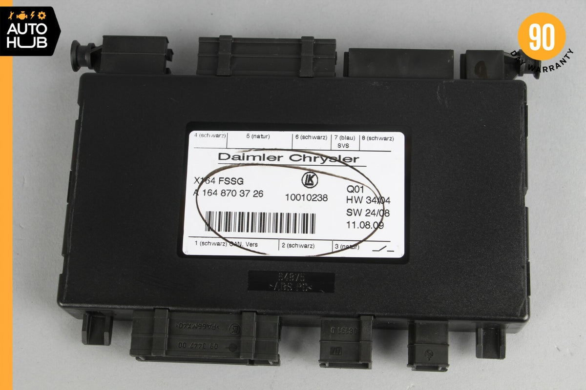 07-12 Mercedes X164 GL450 GL550 Third Seat Row Power Folding Control Module OEM - photo 1
