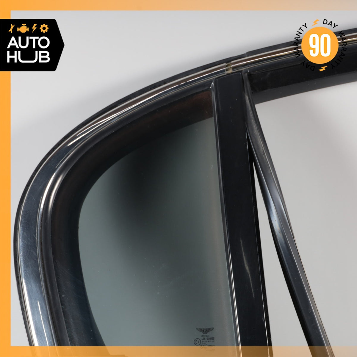 06-13 Bentley Continental Flying Spur Rear Right Side Door Shell Black OEM - photo 4