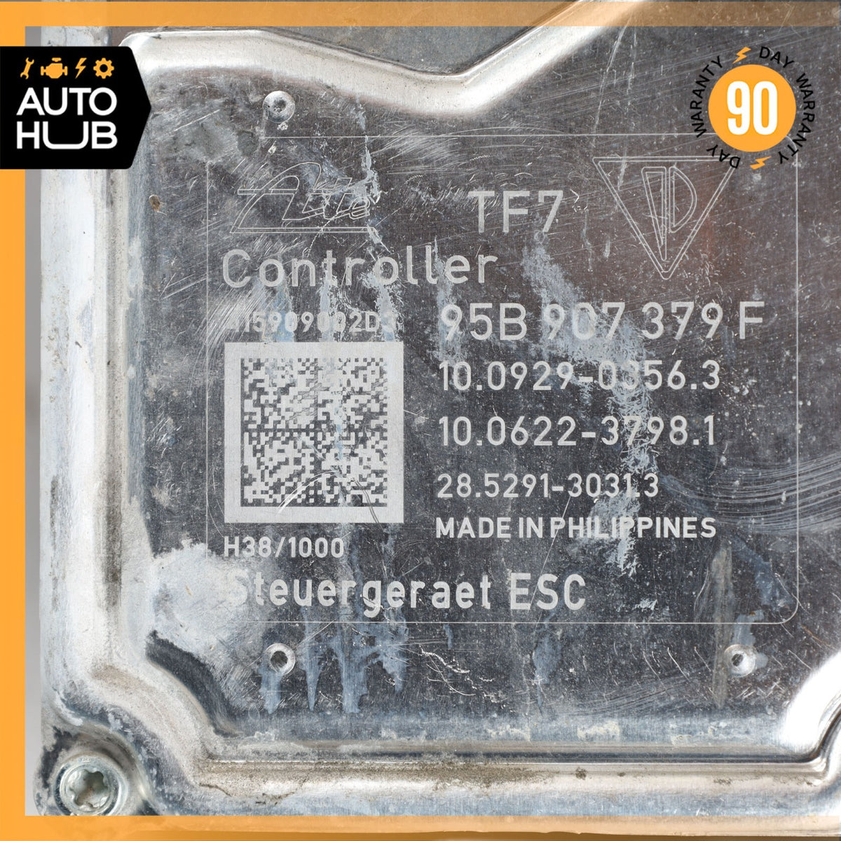 15-16 Porsche Macan 95B ABS Hydraulic Pump Control Module 95B614517F OEM 72k - photo 10