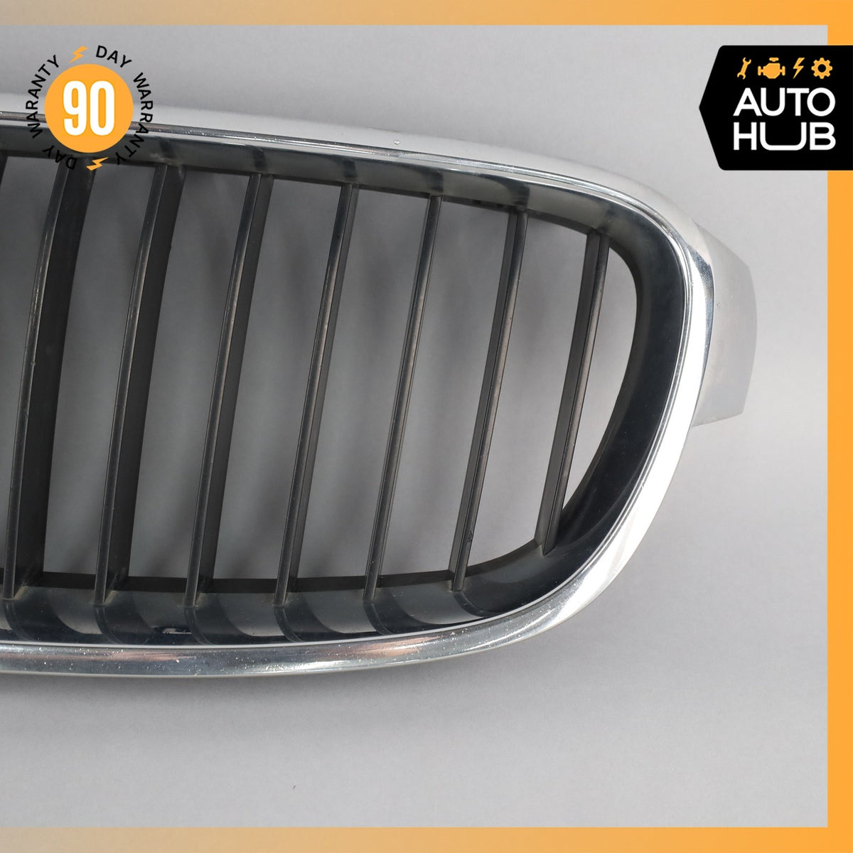 12-18 BMW F30 320i 335i Right & Left Side Radiator Hood Grill Grille OEM - photo 5