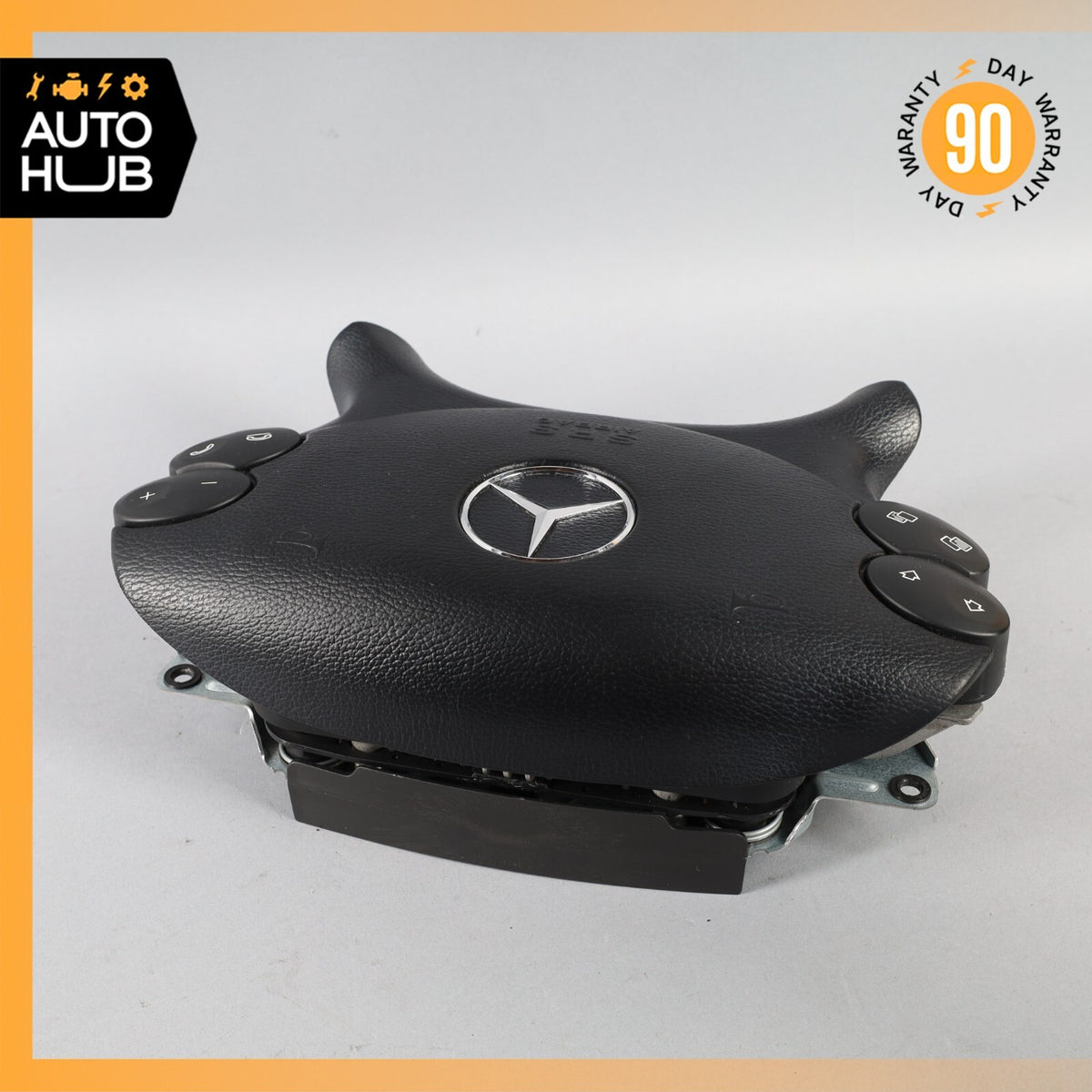 Mercedes W211 E350 CLS55 CLK350 SL500 Steering Wheel Airbag Air Bag Black OEM - photo 8