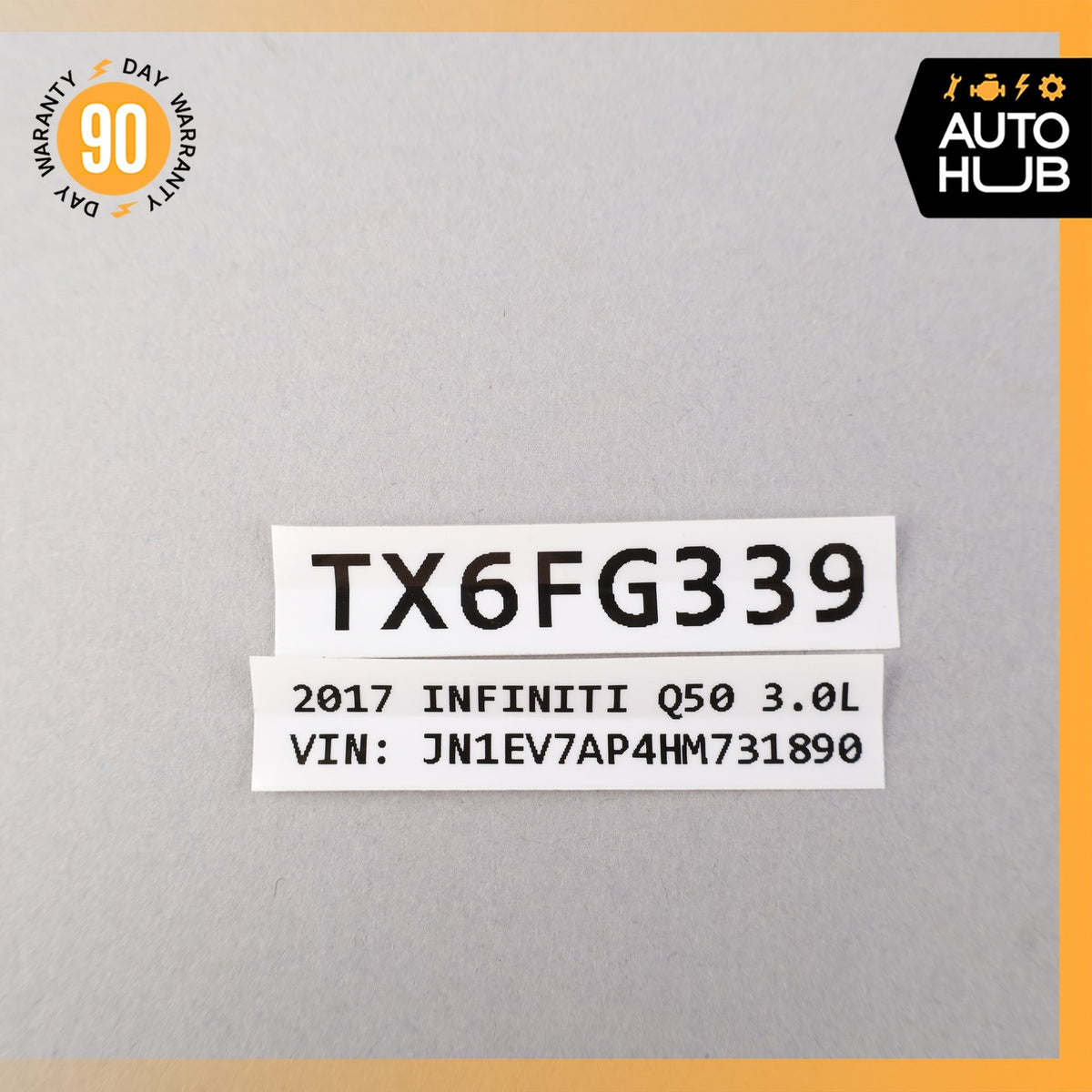 14-19 Infiniti Q50 Q60 Dashboard Center AC A/C Air Vent Left Side OEM 54k - photo 10