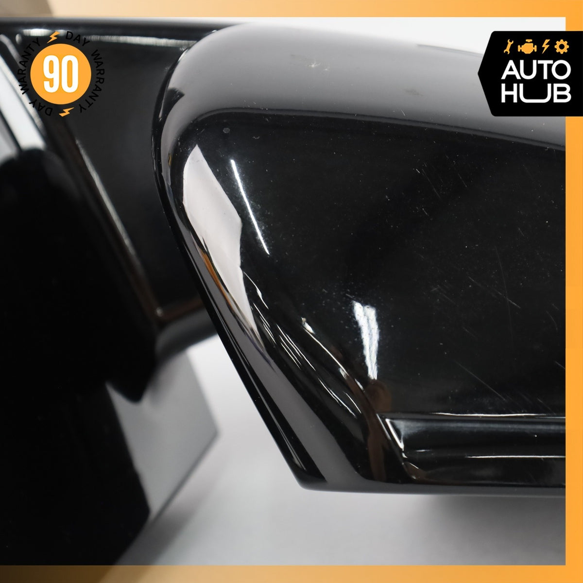 10-17 Mercedes W207 E350 E550 Right Side Rear View Door Mirror White OEM 86k - photo 12