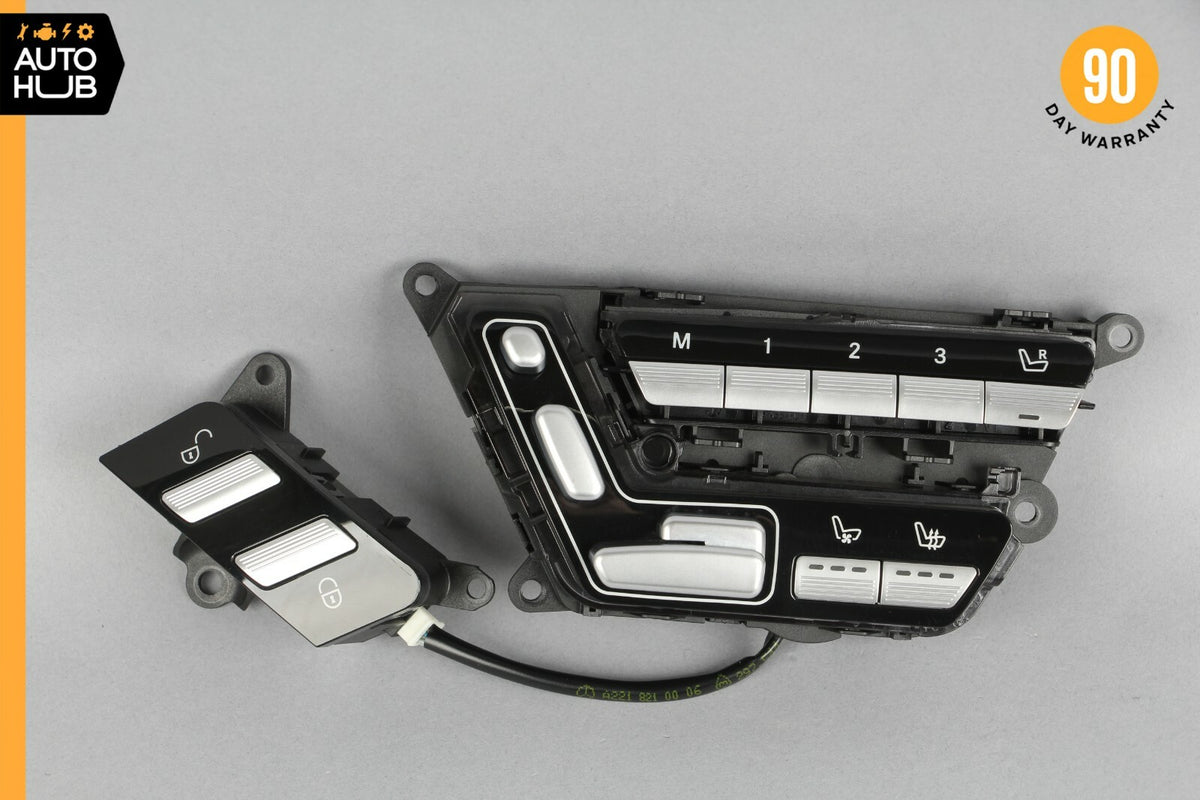 07-14 Mercede W221 S400 CL550 Front Left Driver Seat Control Memory Switch OEM - photo 1