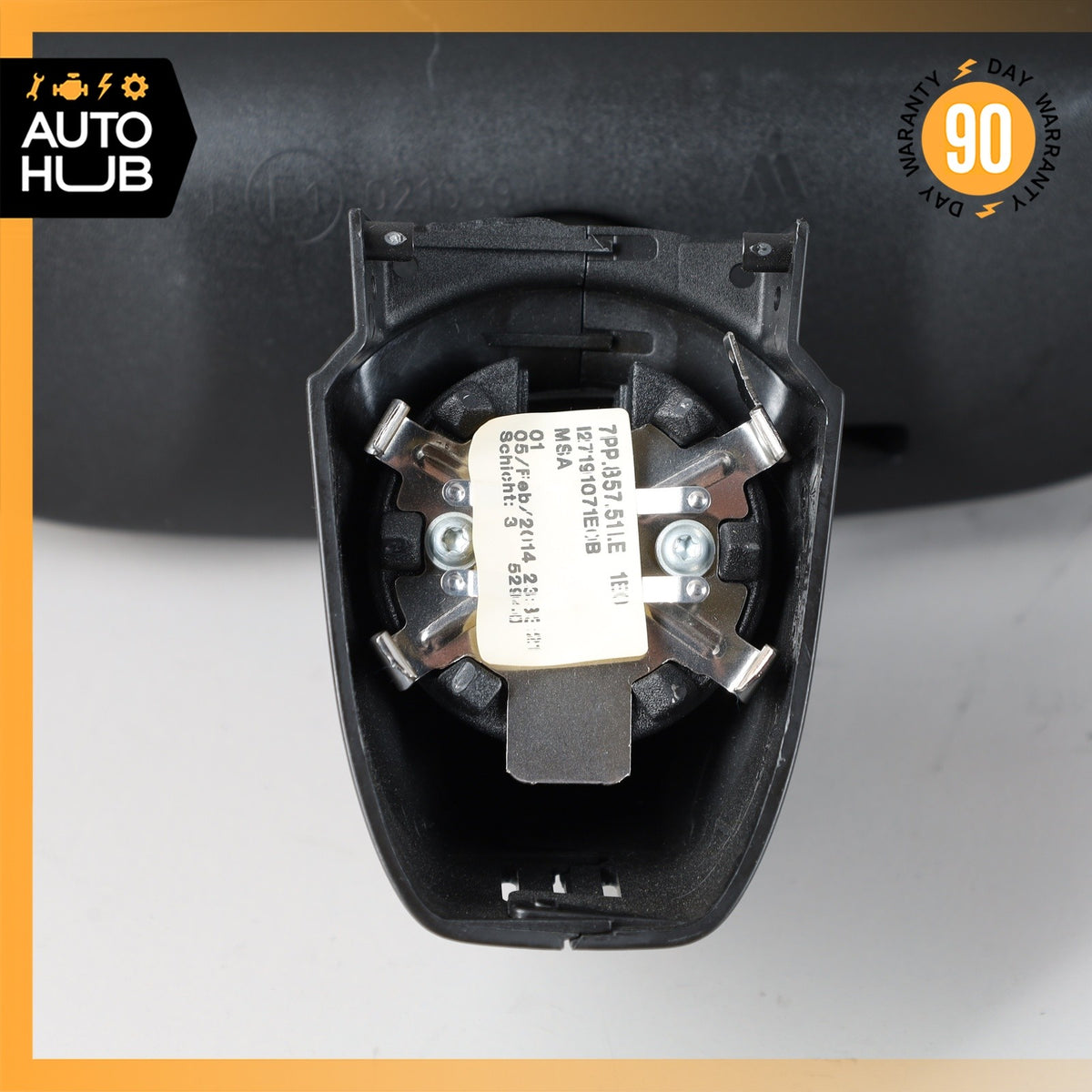 10-16 Porsche Cayenne Panamera Macan Interior Rear View Mirror Black OEM - photo 8