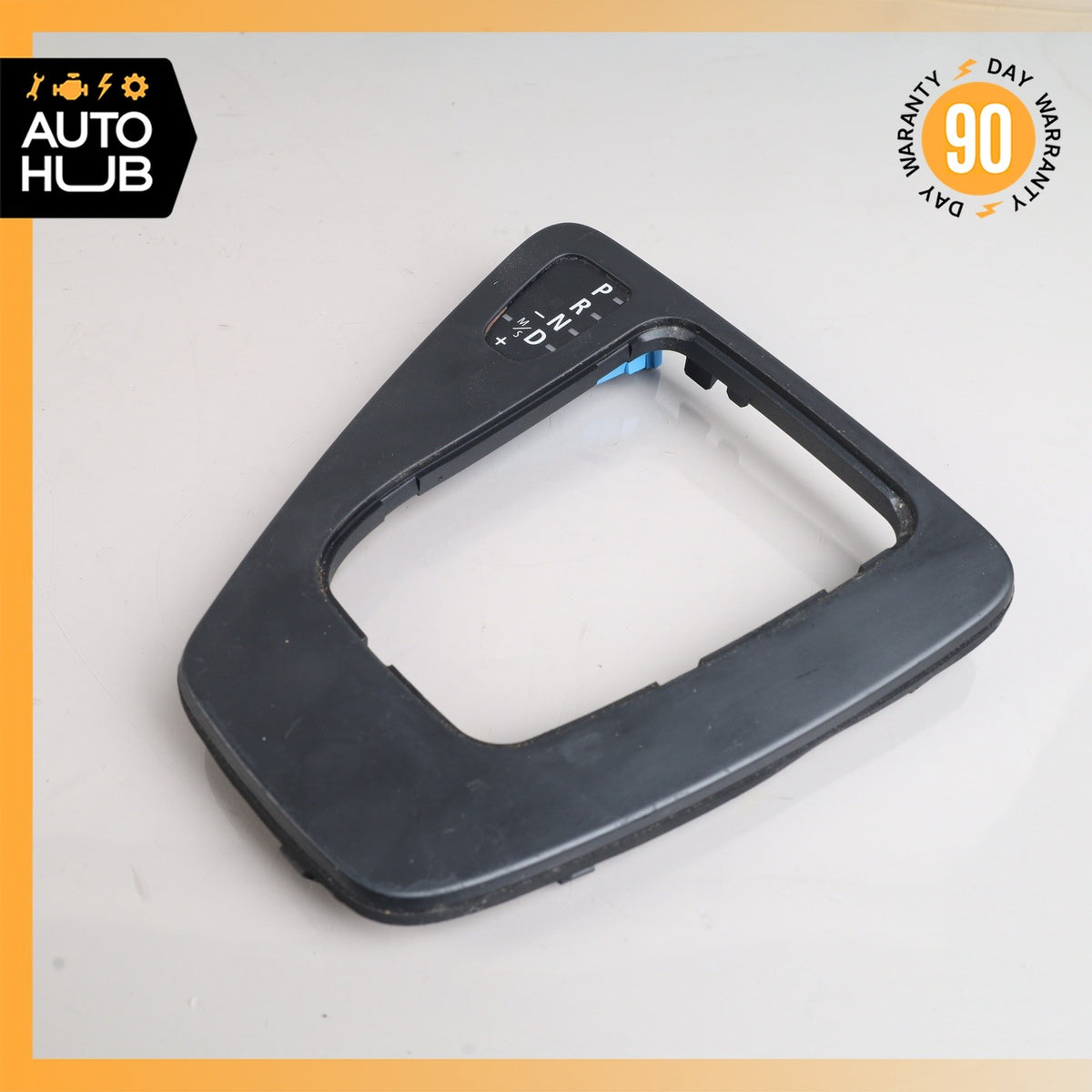 06-13 BMW E90 328i 335i Automatic Transmission Gear Shifter Trim Bezel OEM 67k - photo 3