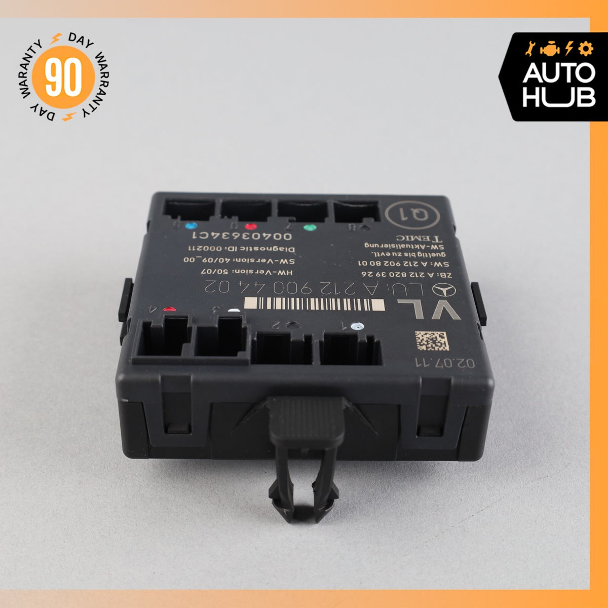 08-18 Mercedes W207 E350 SLK350 E400 Front Left Side Door Control Module OEM - photo 3