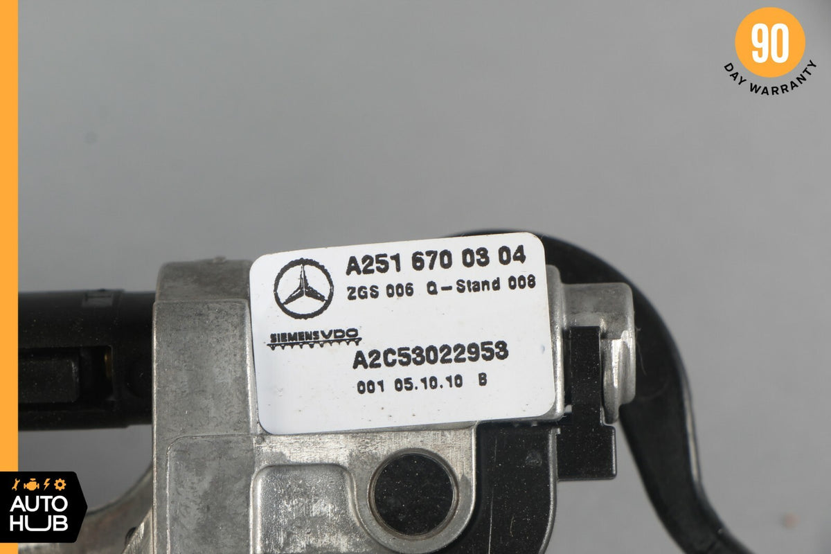 06-13 Mercedes W251 R350 R320 Rear Left Side Quarter Window Motor 2518201942 OEM - photo 11