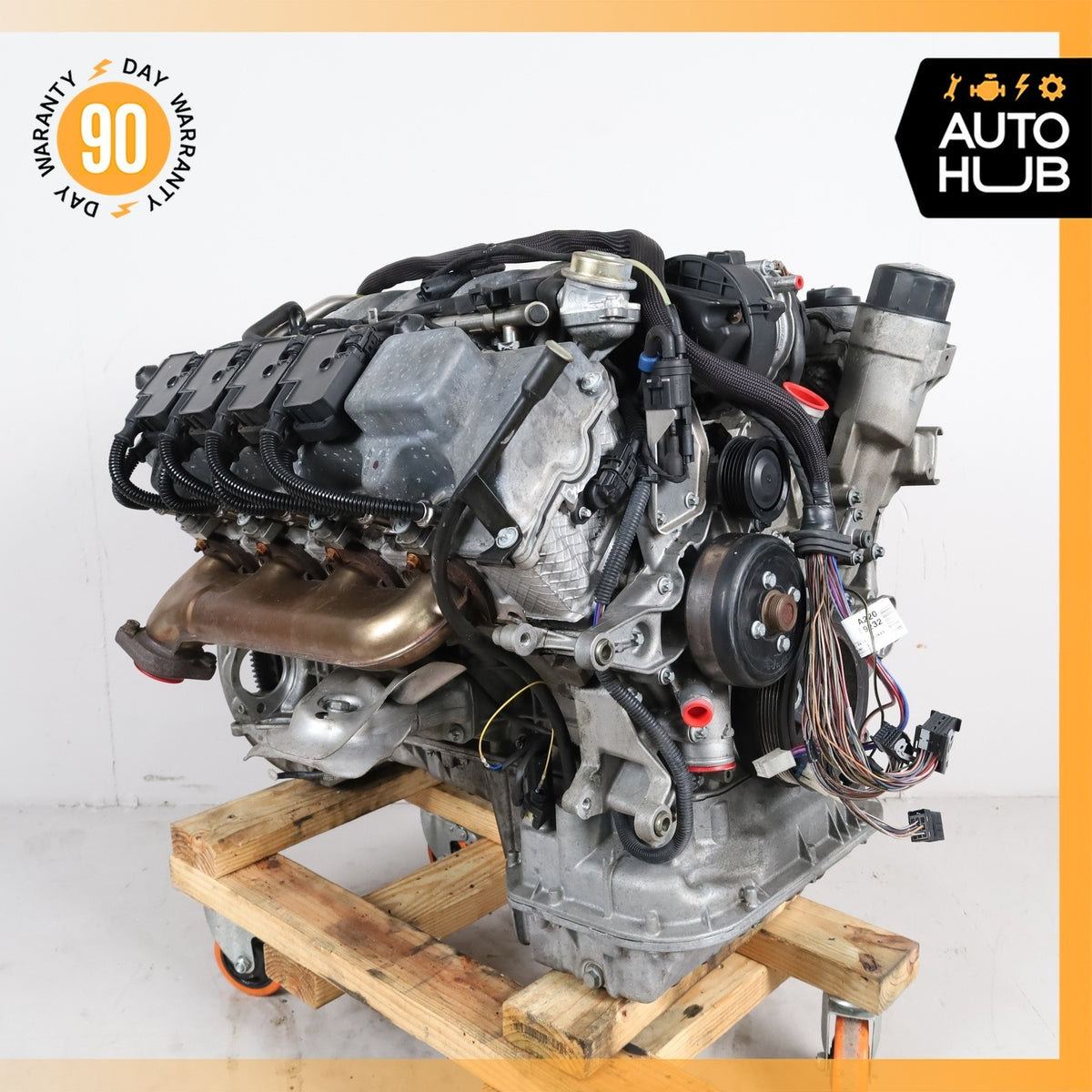 99-06 Mercedes W215 CL500 E500 CLK500 Engine Motor Assembly 5.0 V8 M113 OEM 103k - photo 2