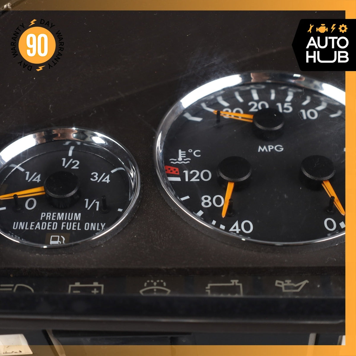 97-99 Mercedes W140 CL600 S500 Instrument Cluster Speedometer 1404407711 OEM - photo 8