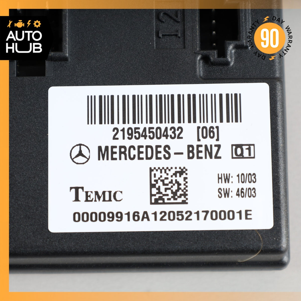 Mercedes W219 CLS500 Body Control Module Unit BCM BCU 2195450432 OEM - photo 7