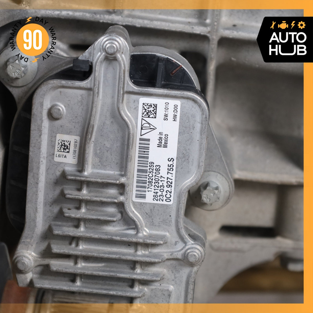 16-18 Porsche Cayenne 958 VR6 Transmission Transfer Case Gear Box w/ Module OEM - photo 16